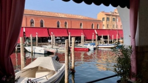 This is Chioggia a small Venetian town known for its fishing fleet.