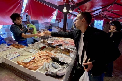 This is Chioggia a small Venetian town known for its fishing fleet.