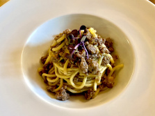 Spaghetti made with durum wheat semolina